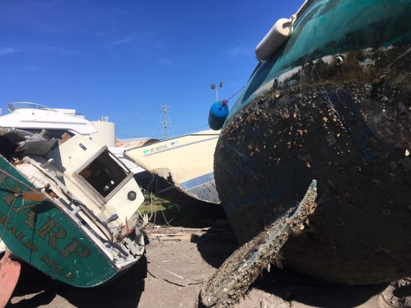 Abandoned vessels.