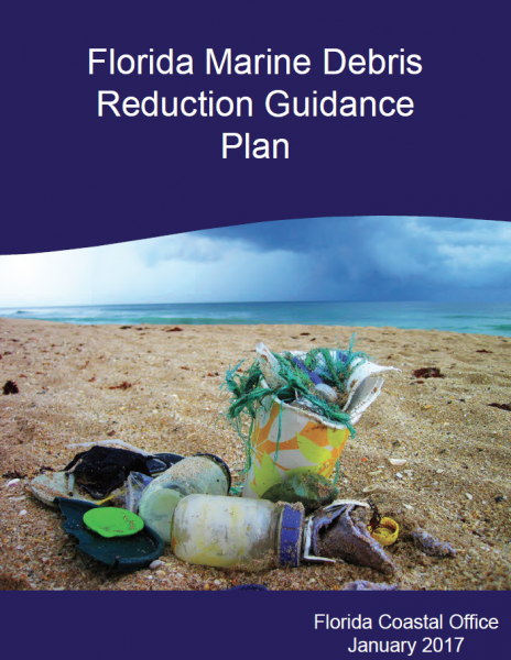 Cover of the Florida Marine Debris Reduction Guidance Plan.