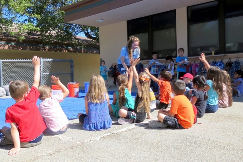 One Cool Earth leads students through a campus-wide waste audit.