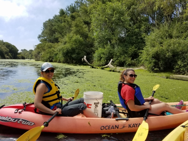 Kayak-based cleanup on Pajaro River. 