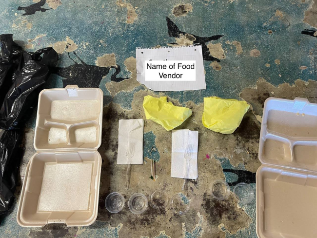 Containers from the first Hamburger Safari in November 2022.